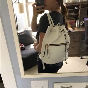 White Nasty Gal Backpack